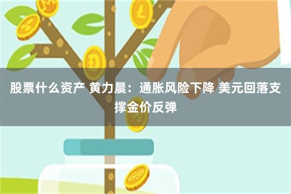 股票什么资产 黄力晨：通胀风险下降 美元回落支撑金价反弹